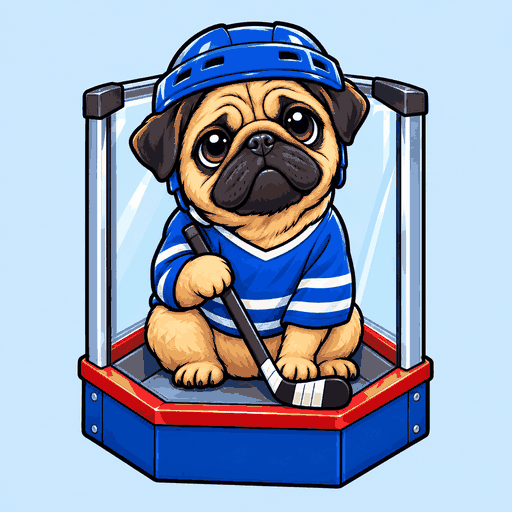 Penalty Box Pug logo